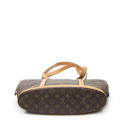 Louis Vuitton Babylon Brown Monogram Canvas Shoulder Bag — view 6