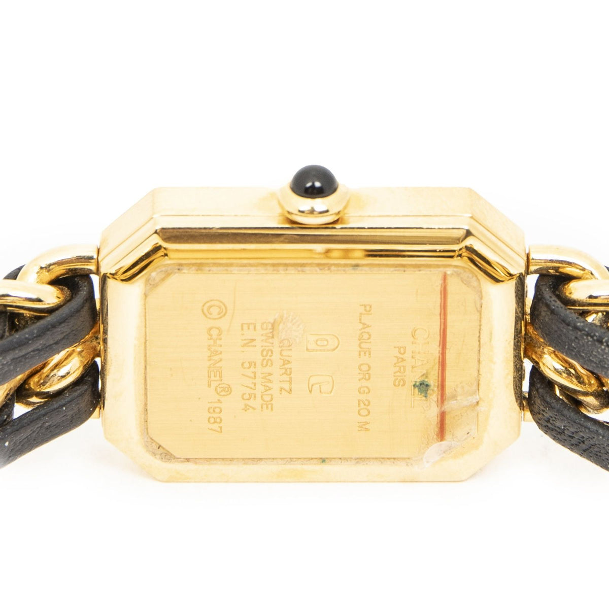 Chanel Premiere Black Gold Plated Shoulder Bag — view 4