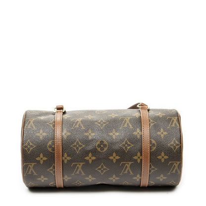Louis Vuitton Papillon Brown Monogram Canvas Handbag — view 6