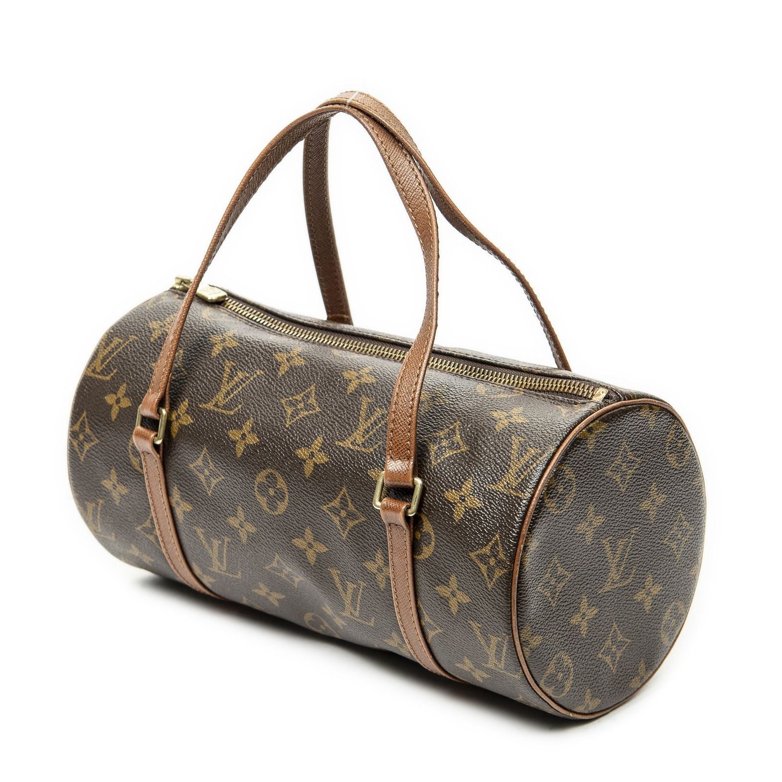 Louis Vuitton Papillon Brown Monogram Canvas Handbag — view 2