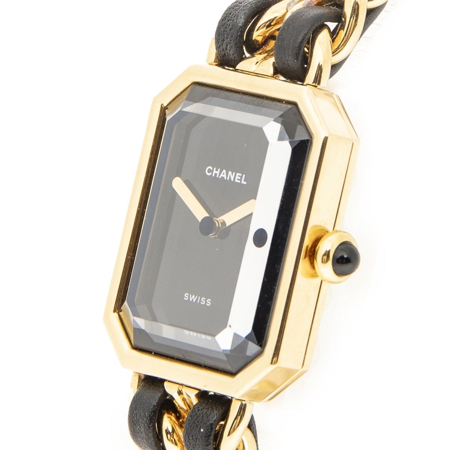 Chanel Premiere Black Gold Plated Shoulder Bag — view 2