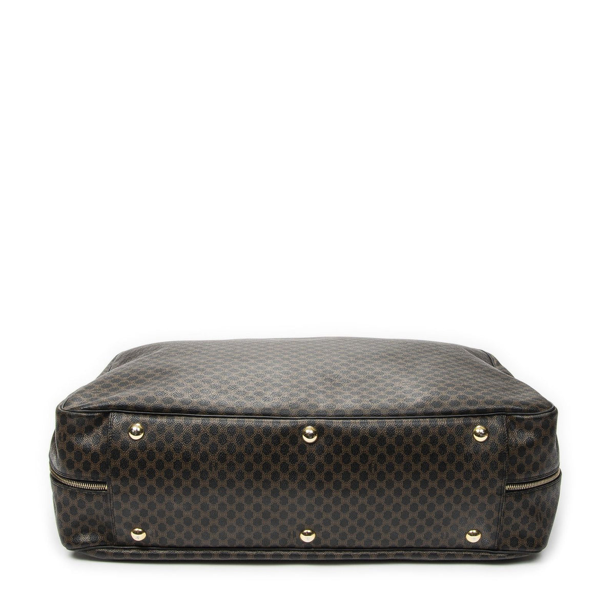 Celine Large Travel Bag Black Macadam Canvas — view 6