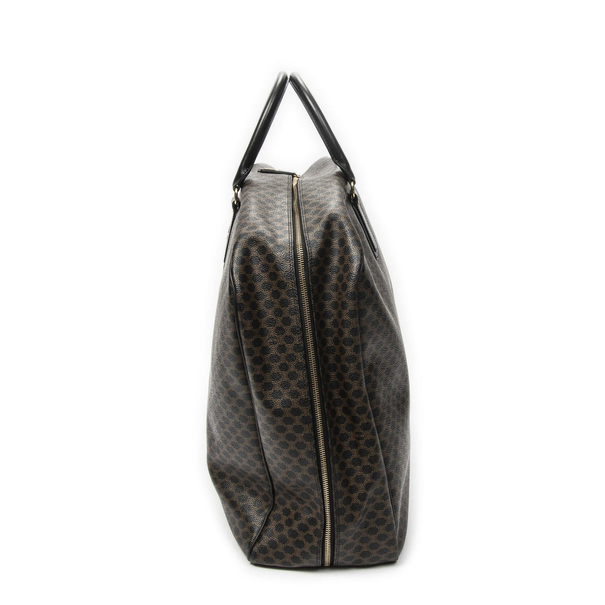 Celine Large Travel Bag Black Macadam Canvas — view 3