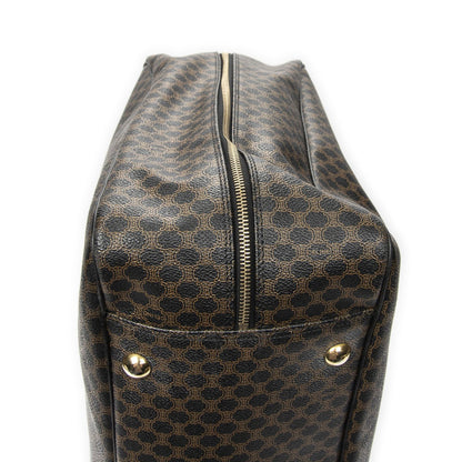 Celine Large Travel Bag Black Macadam Canvas — view 8