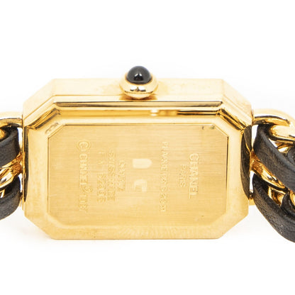 Chanel Premiere Black Gold Plated Shoulder Bag — view 4