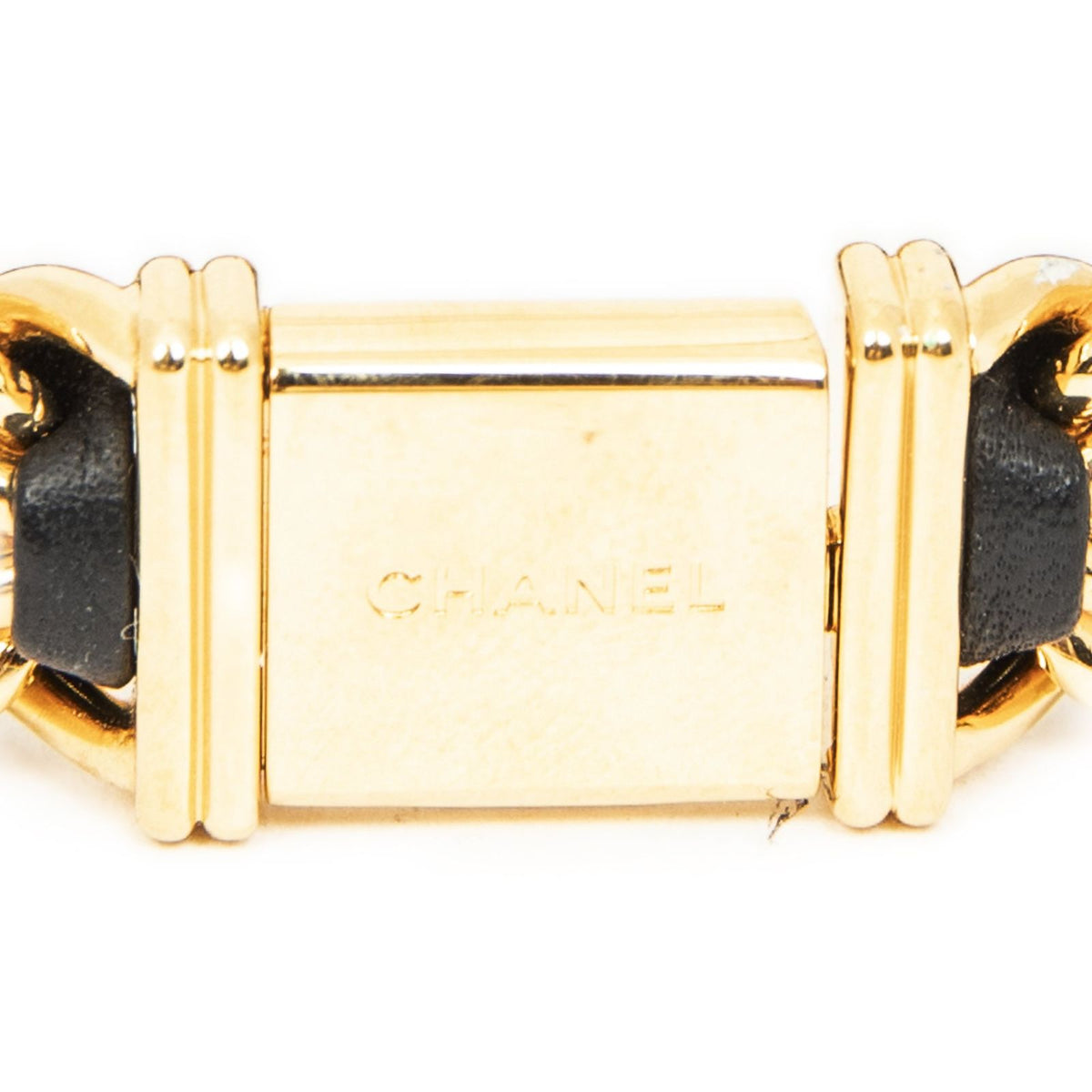 Chanel Premiere Black Gold Plated Shoulder Bag — view 5