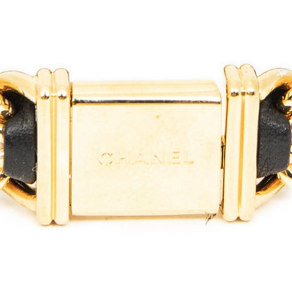 Chanel Premiere Black Gold Plated Shoulder Bag — view 5