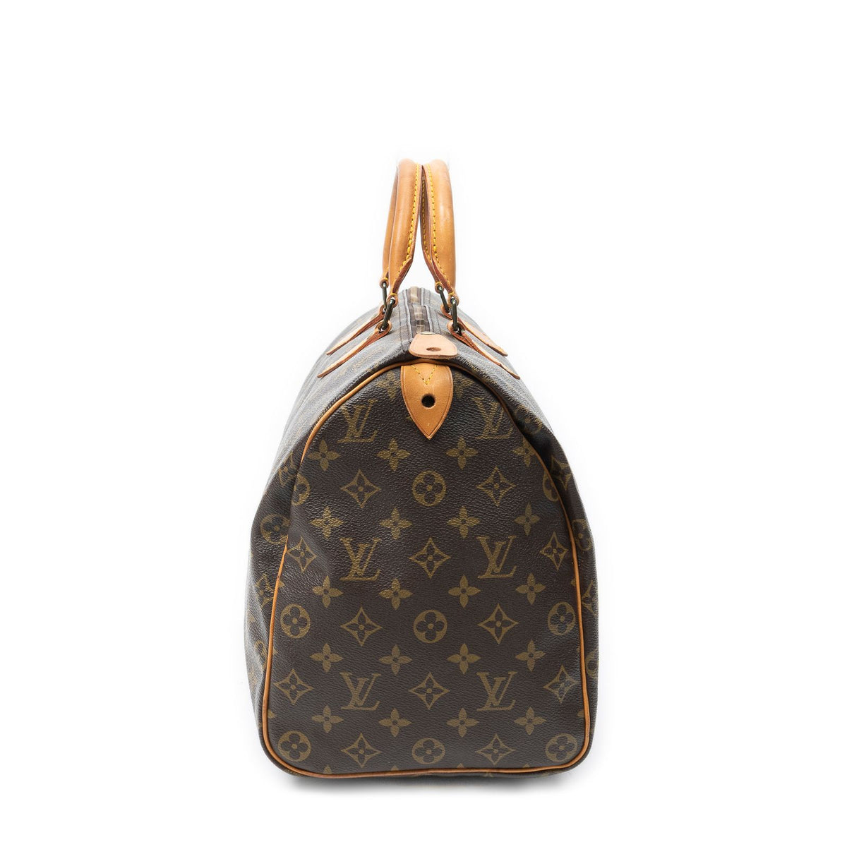 Louis Vuitton Speedy Brown Monogram Canvas Handbag — view 3