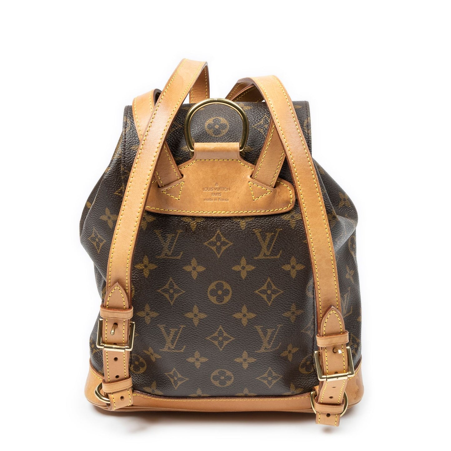 Louis Vuitton Montsouris Brown Monogram Canvas Backpack — view 5