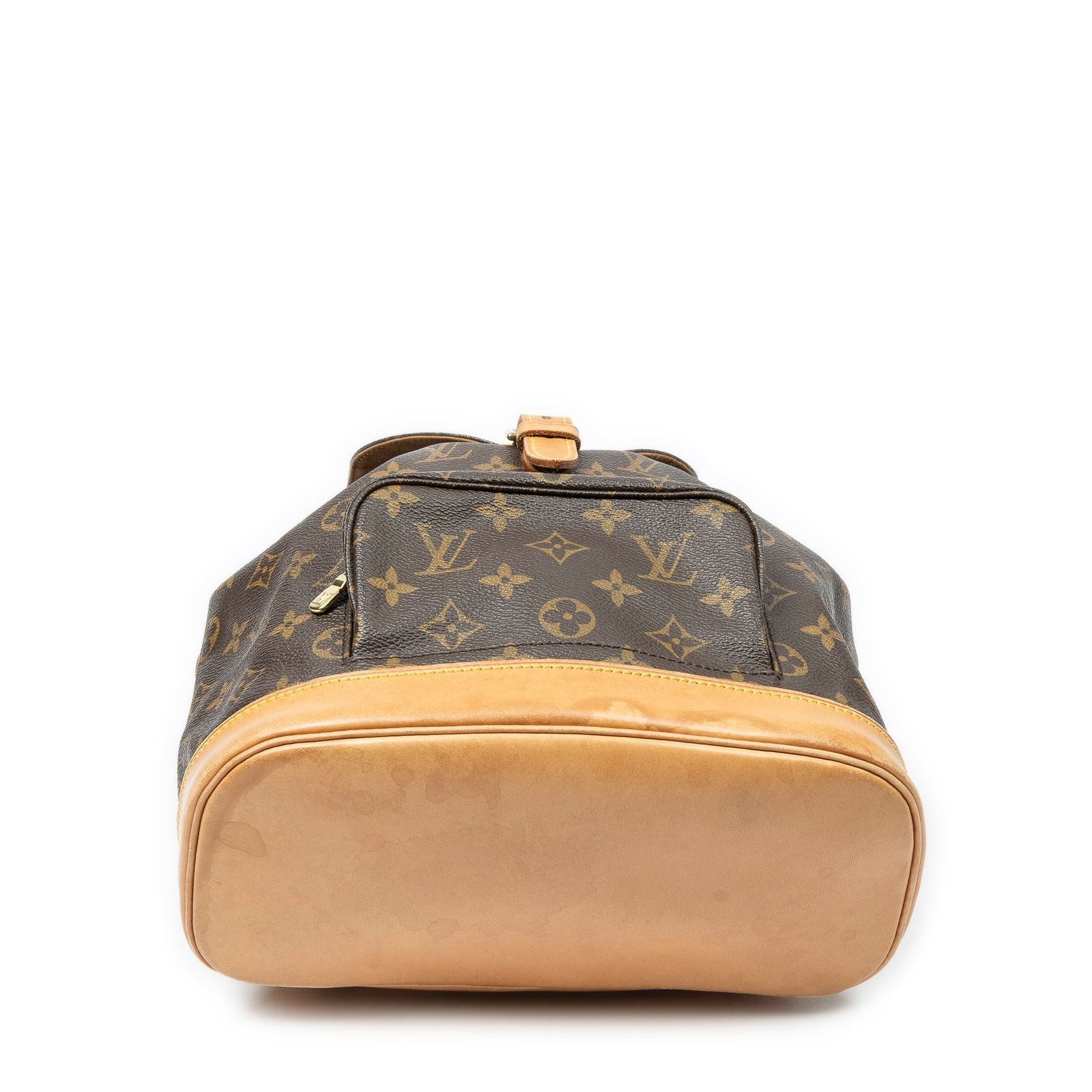 Louis Vuitton Montsouris Brown Monogram Canvas Backpack — view 6