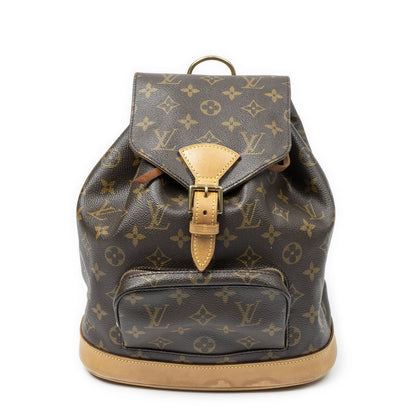 Louis Vuitton Montsouris Brown Monogram Canvas Backpack