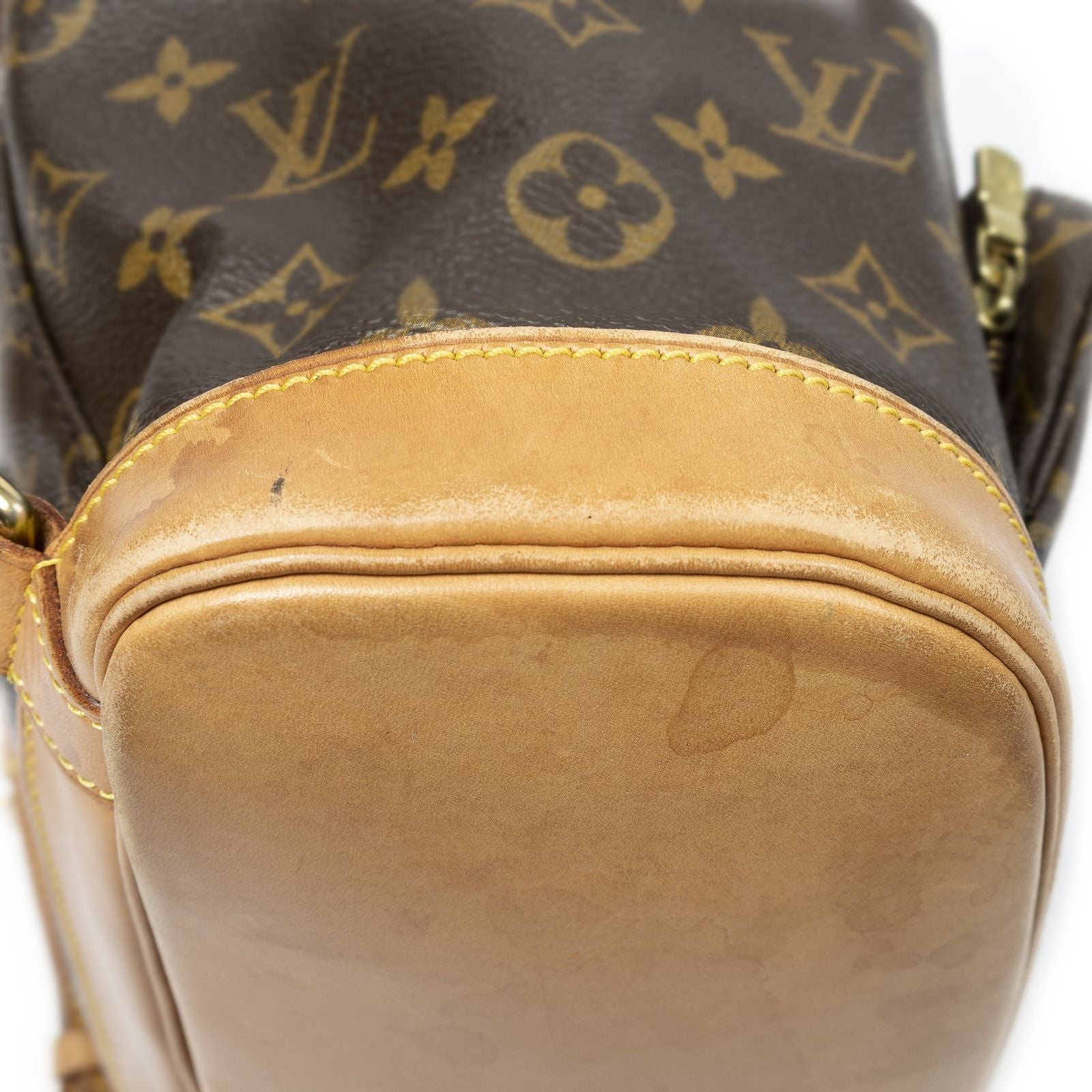 Louis Vuitton Montsouris Brown Monogram Canvas Backpack — view 8