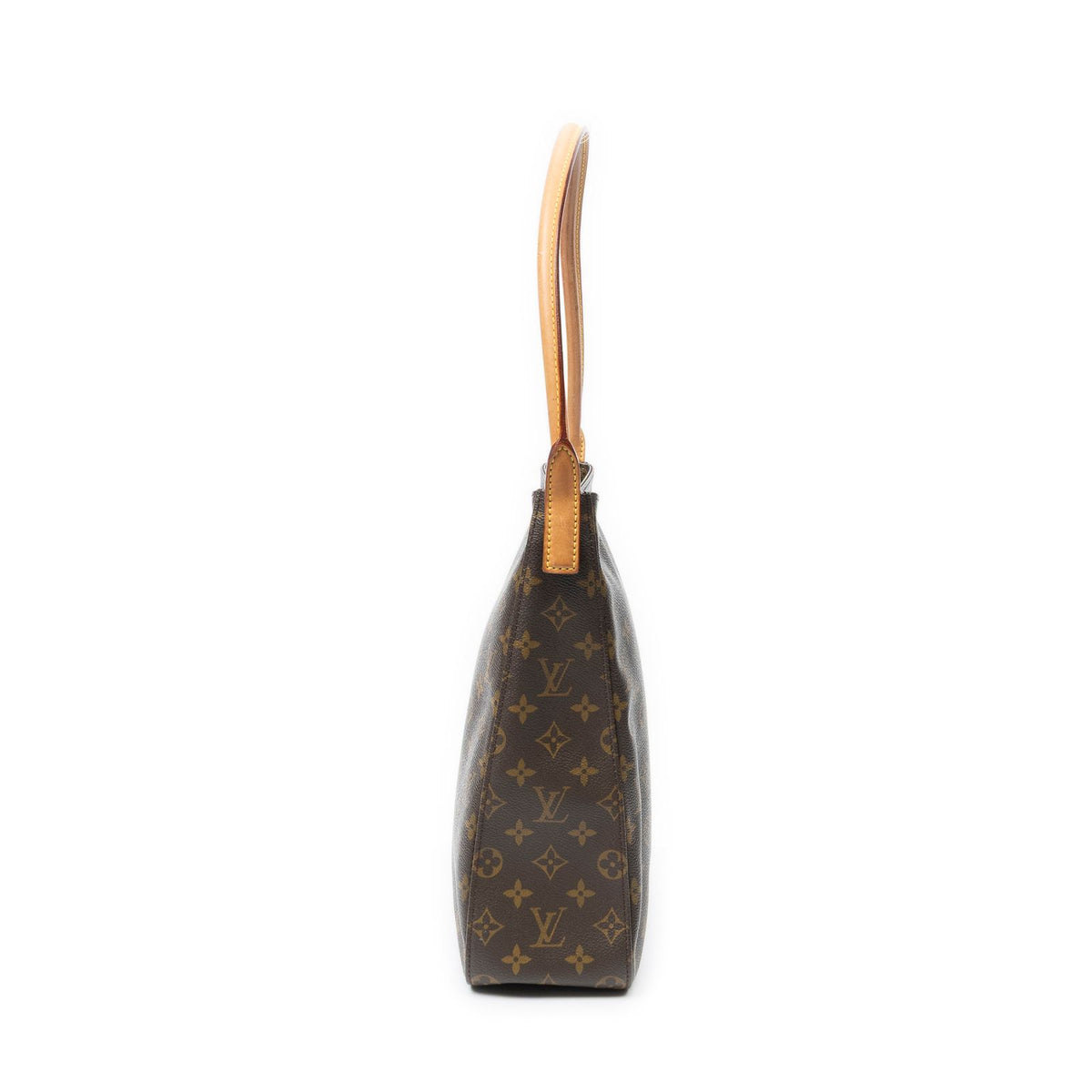 Louis Vuitton Looping Brown Monogram Canvas Shoulder Bag — view 3