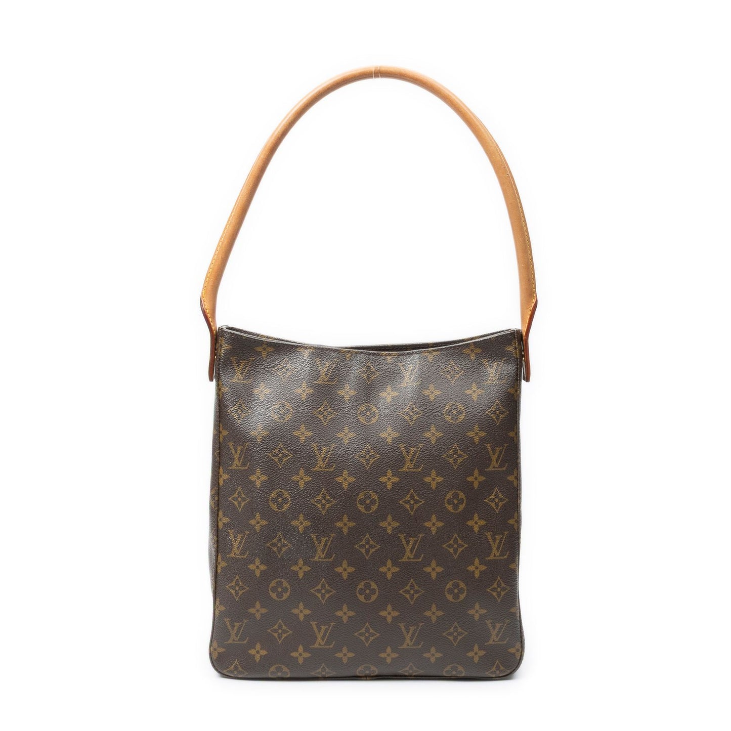 Louis Vuitton Looping Brown Monogram Canvas Shoulder Bag