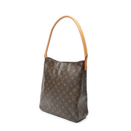 Louis Vuitton Looping Brown Monogram Canvas Shoulder Bag — view 2