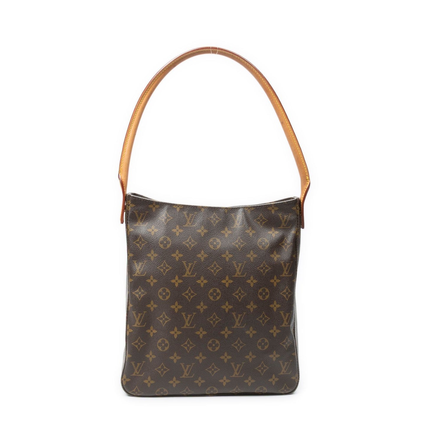 Louis Vuitton Looping Brown Monogram Canvas Shoulder Bag — view 5