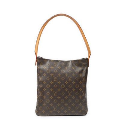 Louis Vuitton Looping Brown Monogram Canvas Shoulder Bag — view 5