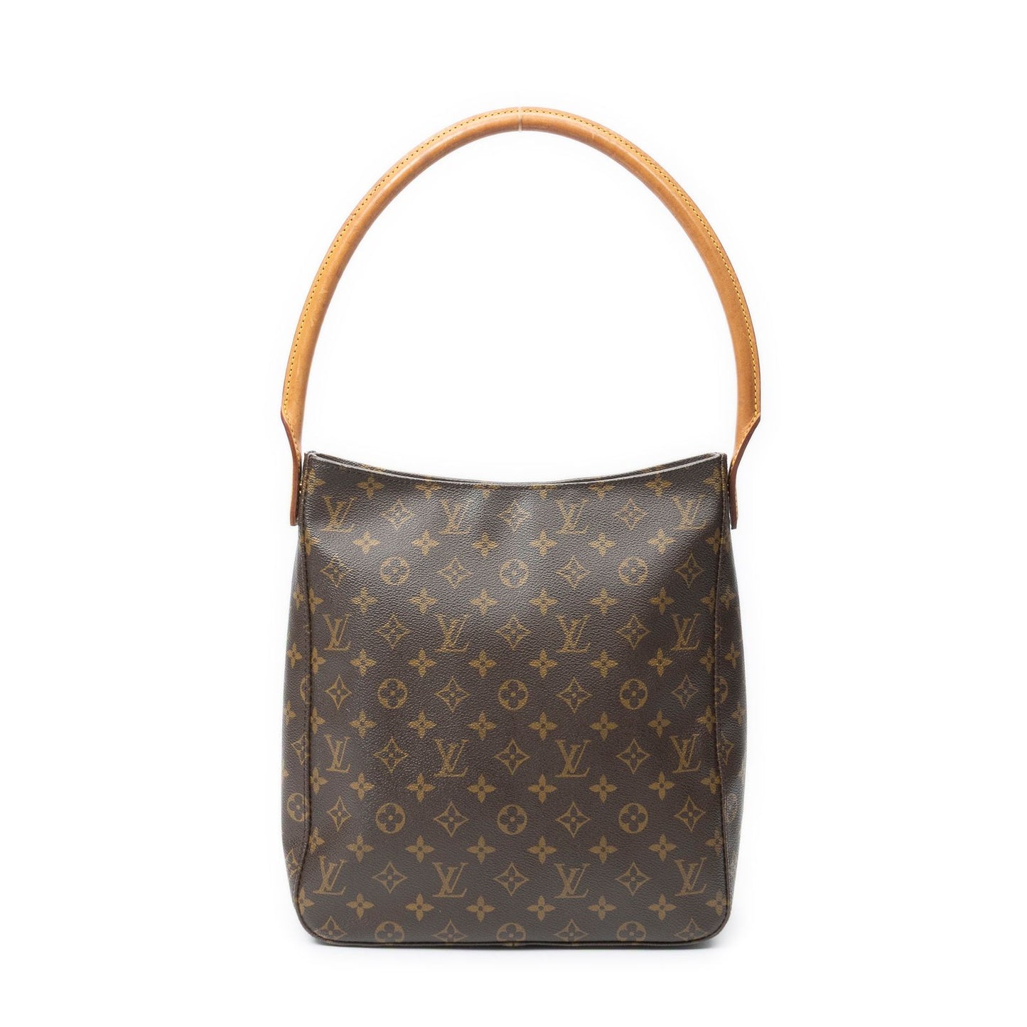 Louis Vuitton Looping Brown Monogram Canvas Shoulder Bag