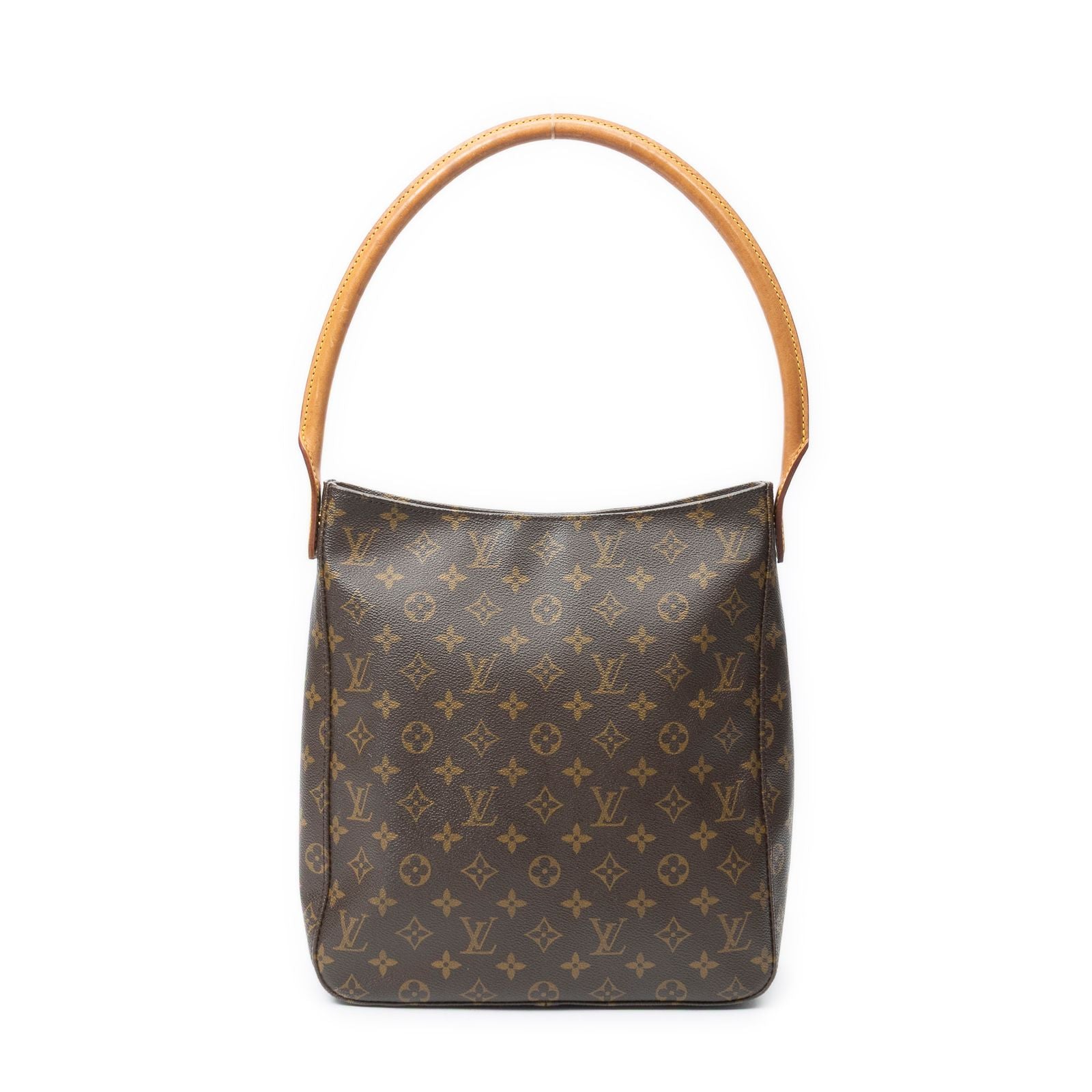 Louis Vuitton Looping Brown Monogram Canvas Shoulder Bag