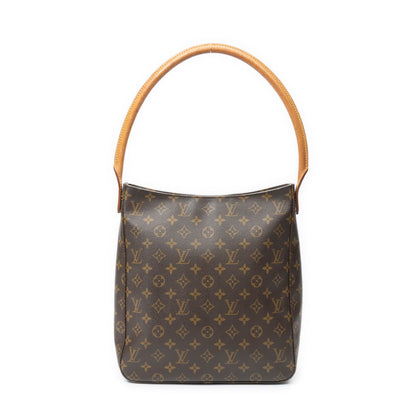 Louis Vuitton Looping Brown Monogram Canvas Shoulder Bag