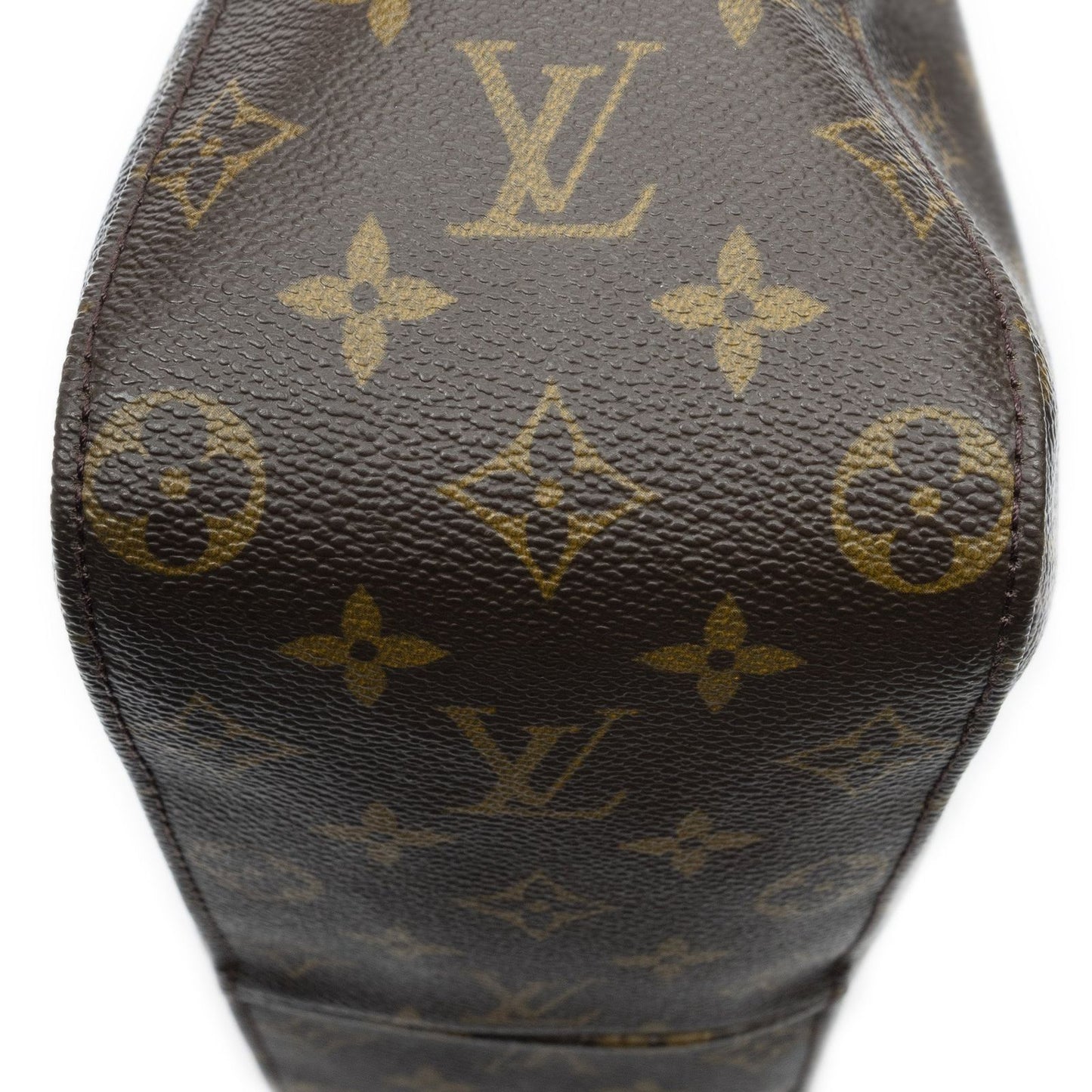 Louis Vuitton Looping Brown Monogram Canvas Shoulder Bag — view 7