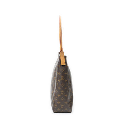 Louis Vuitton Looping Brown Monogram Canvas Shoulder Bag — view 4