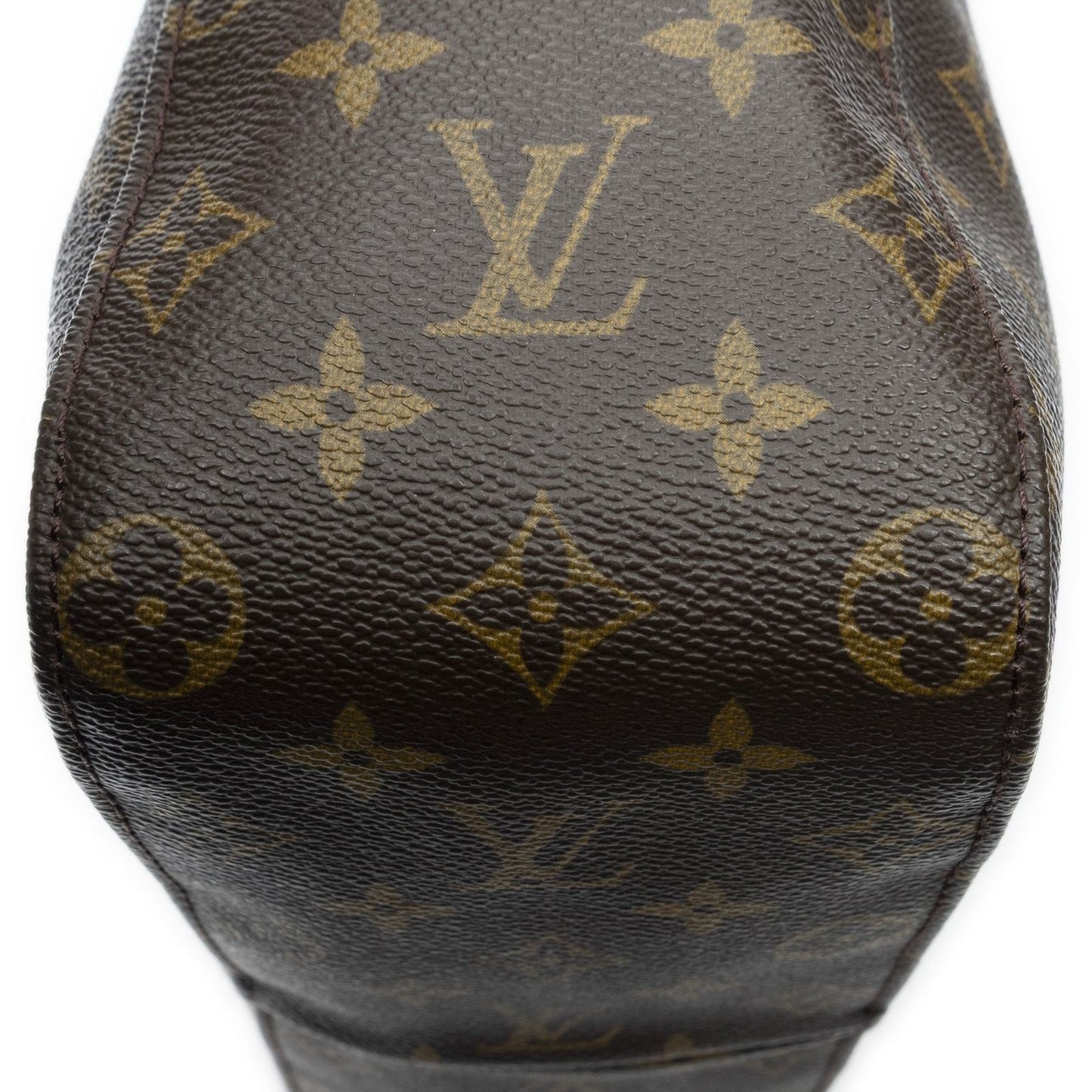 Louis Vuitton Looping Brown Monogram Canvas Shoulder Bag — view 8