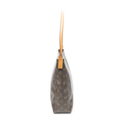 Louis Vuitton Looping Brown Monogram Canvas Shoulder Bag — view 4