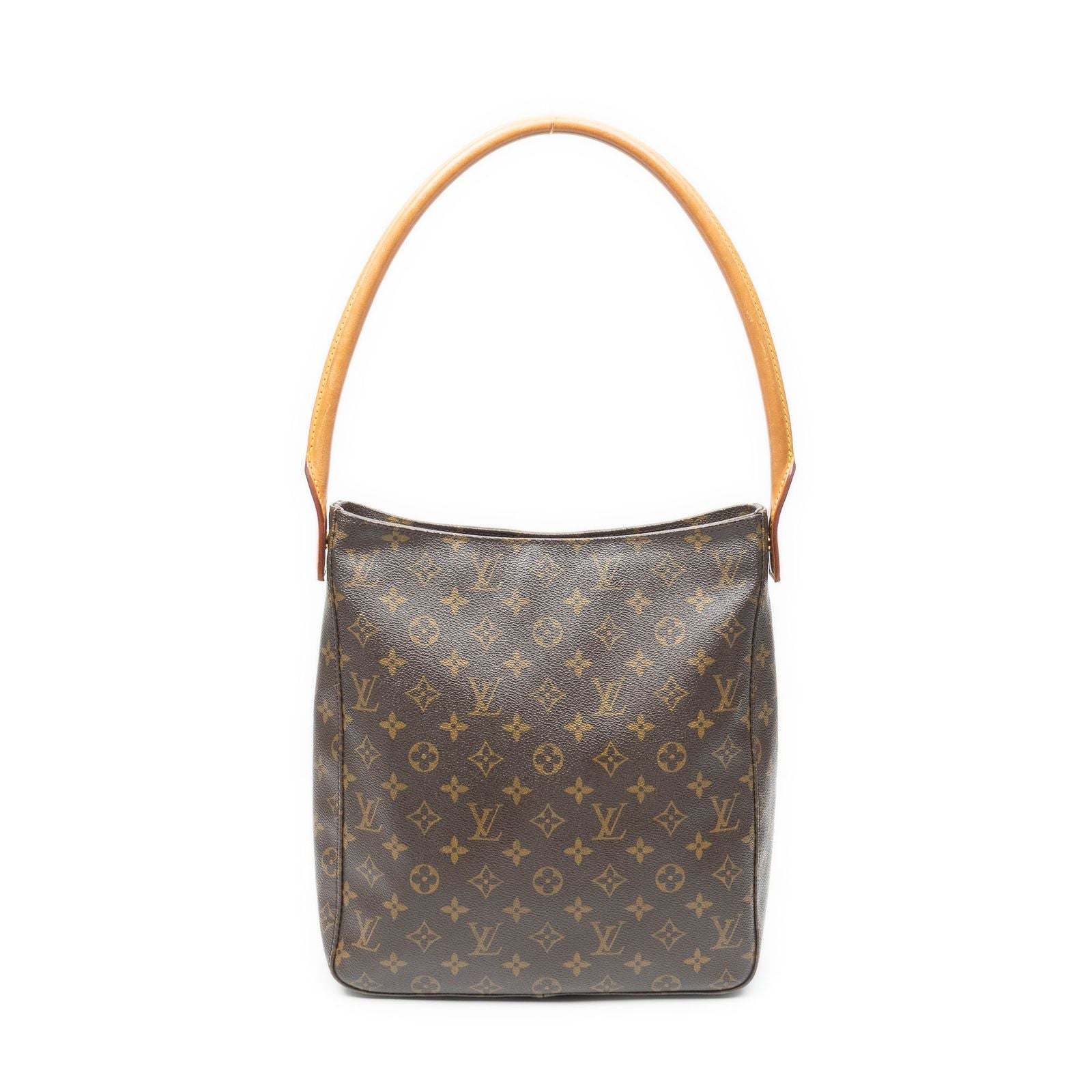 Louis Vuitton Looping Brown Monogram Canvas Shoulder Bag
