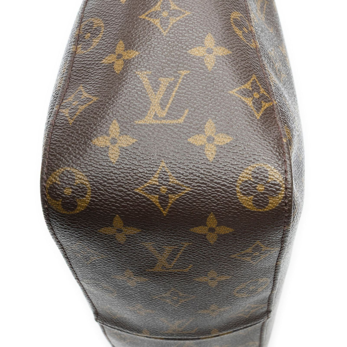 Louis Vuitton Looping Brown Monogram Canvas Shoulder Bag — view 7