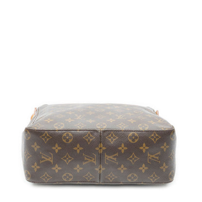 Louis Vuitton Looping Brown Monogram Canvas Shoulder Bag — view 6