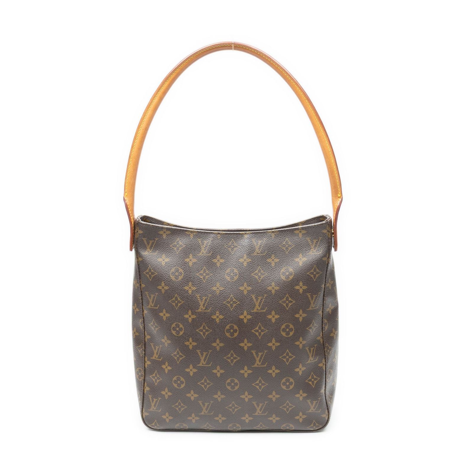 Louis Vuitton Looping Brown Monogram Canvas Shoulder Bag — view 5