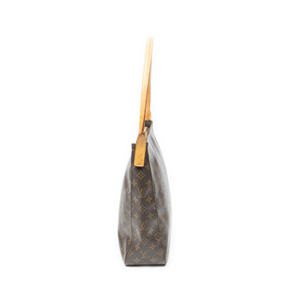 Louis Vuitton Looping Brown Monogram Canvas Shoulder Bag — view 3