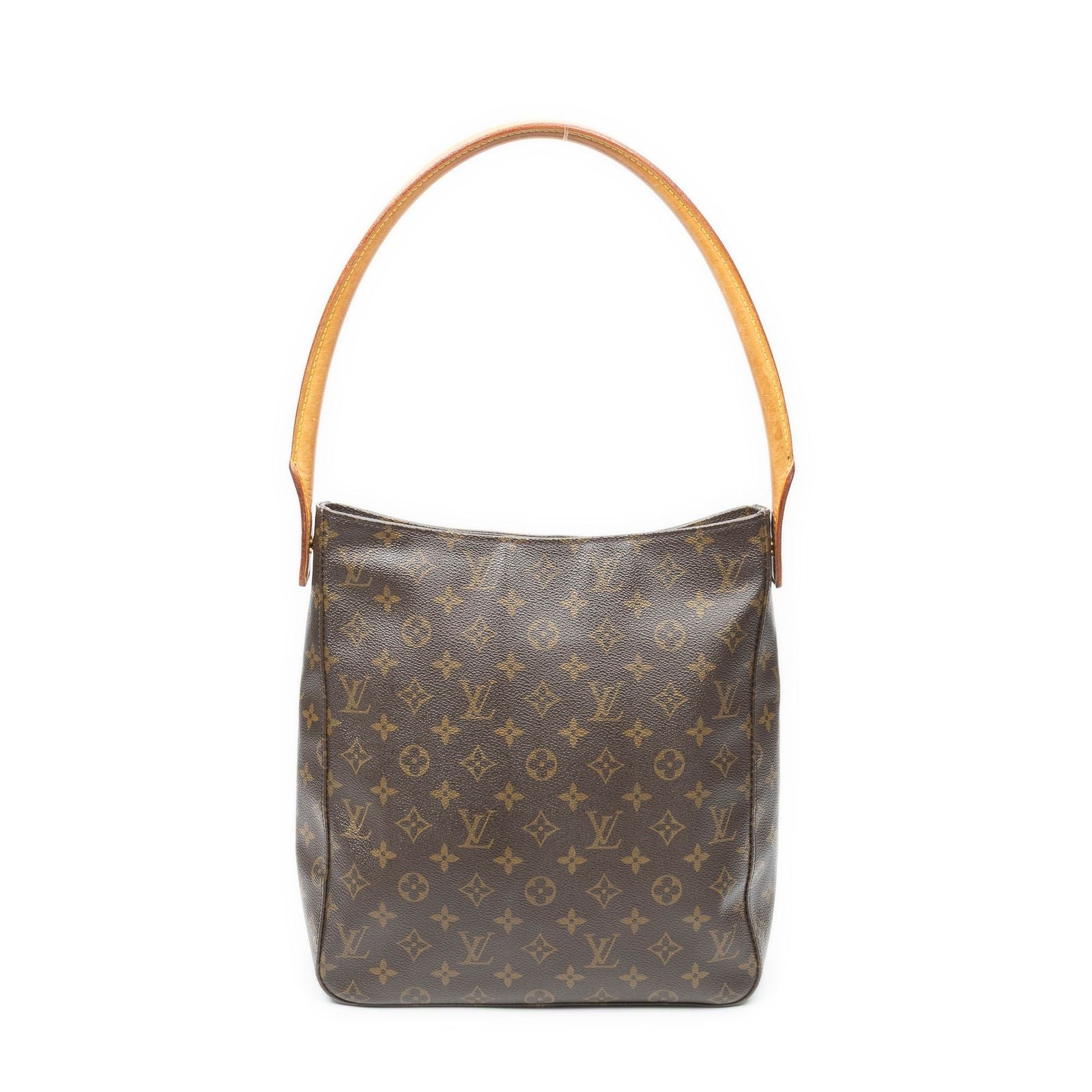Louis Vuitton Looping Brown Monogram Canvas Shoulder Bag — view 5