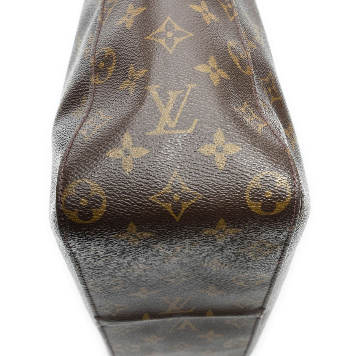 Louis Vuitton Looping Brown Monogram Canvas Shoulder Bag — view 8