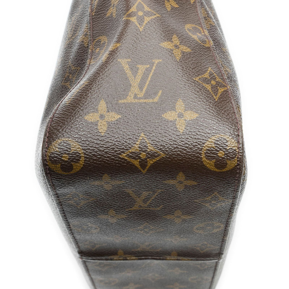 Louis Vuitton Looping Brown Monogram Canvas Shoulder Bag — view 7