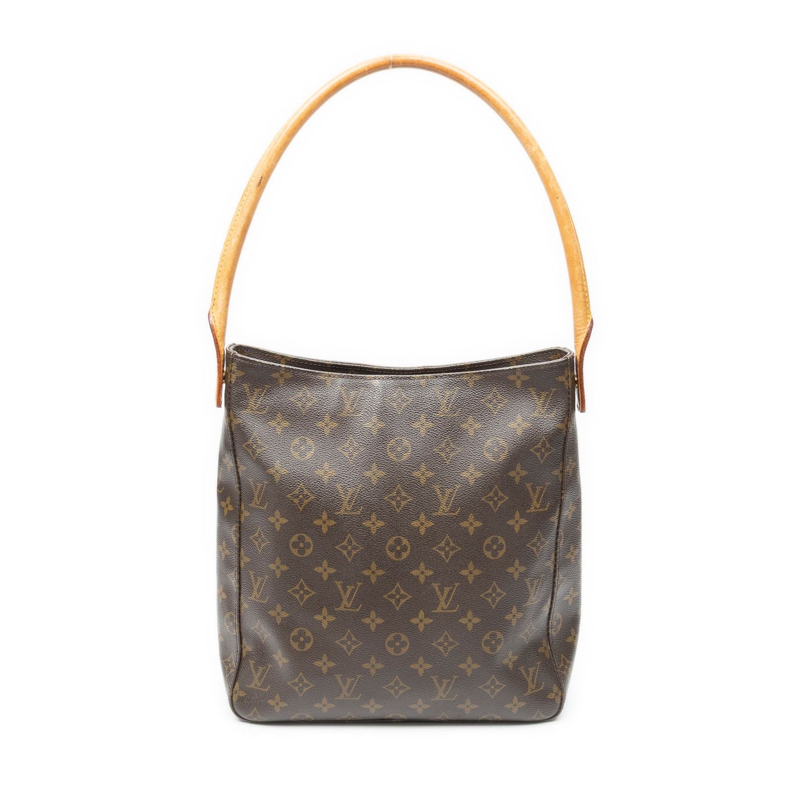 Louis Vuitton Looping Brown Monogram Canvas Shoulder Bag
