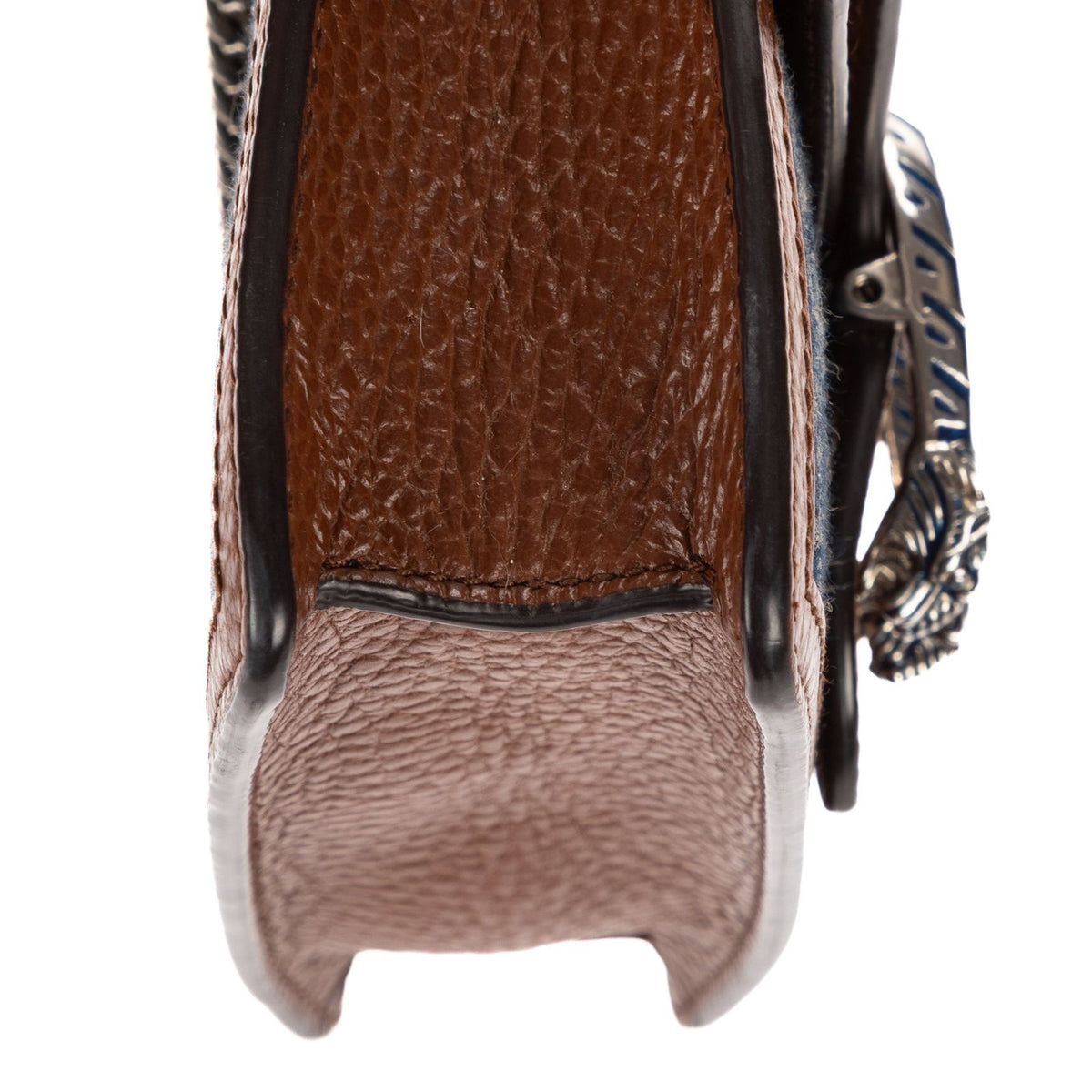 Gucci Mini Dionysus Crossbody Brown GG Denim Canvas — view 8