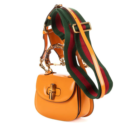 Gucci Mini Bamboo Smooth Calfskin Shoulder Bag — view 2