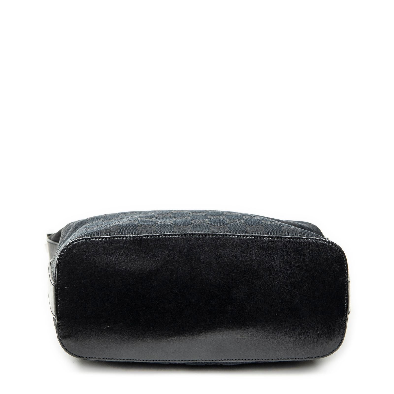 Gucci Zip Hobo Black GG Canvas — view 6