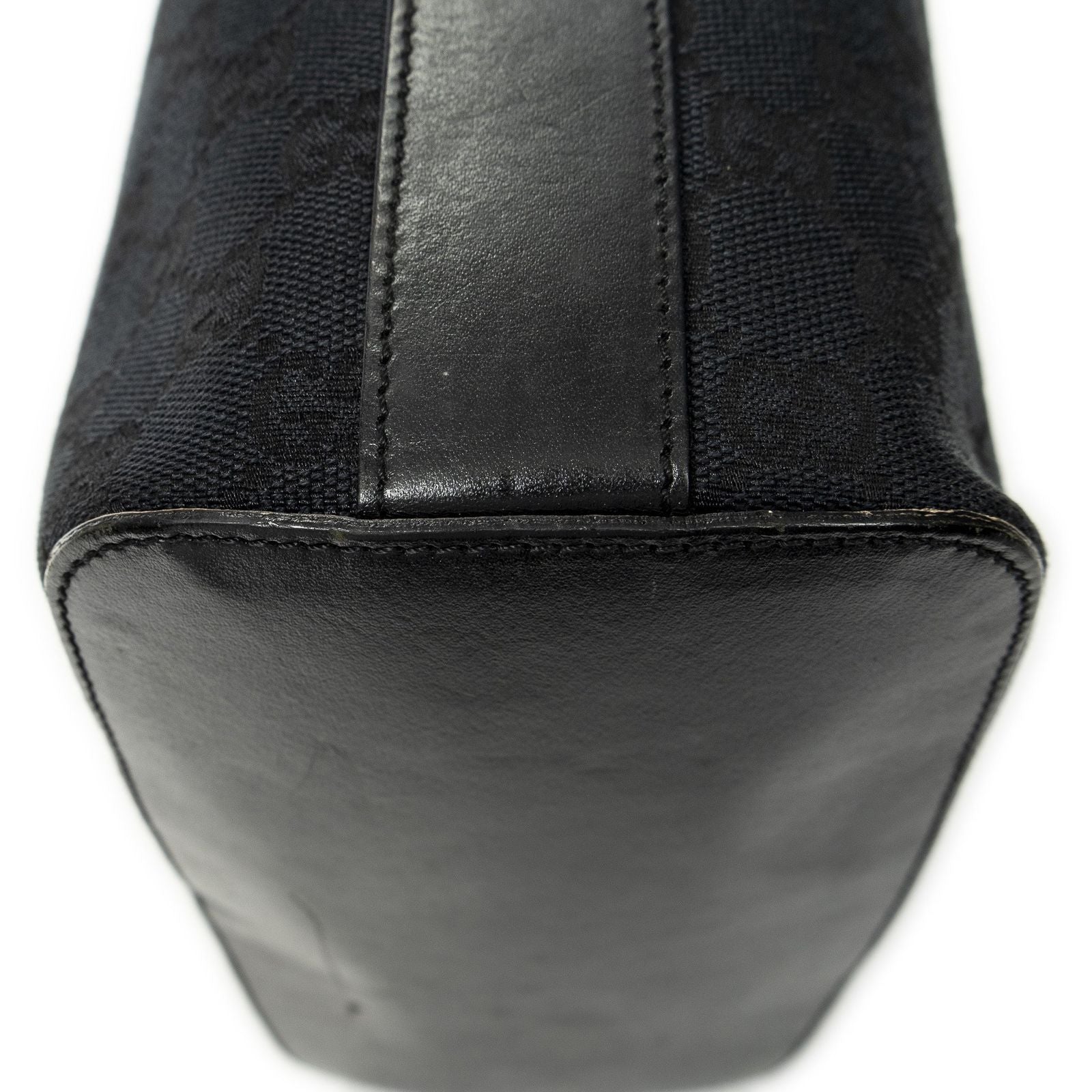 Gucci Zip Hobo Black GG Canvas — view 7