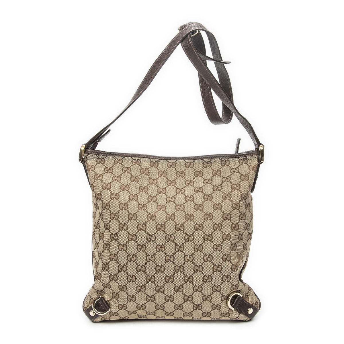 Gucci Abbey Crossbody Brown Beige GG Canvas — view 5