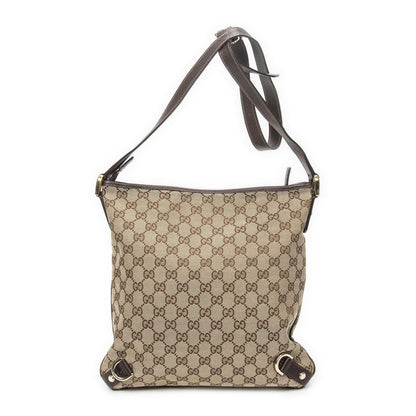 Gucci Abbey Crossbody Brown Beige GG Canvas — view 5