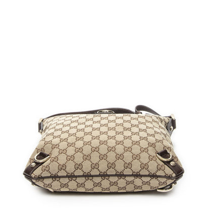 Gucci Abbey Crossbody Brown Beige GG Canvas — view 6