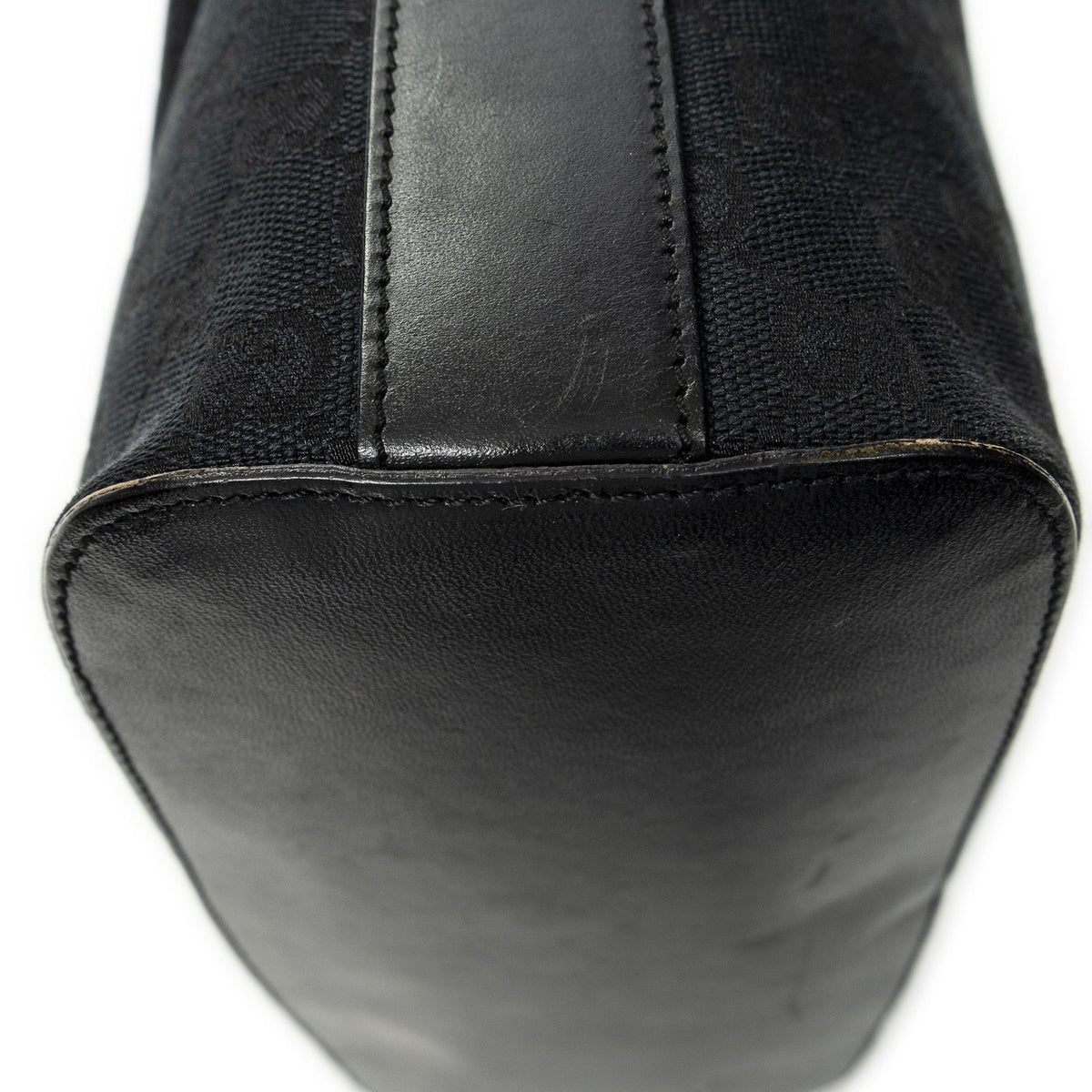 Gucci Zip Hobo Black GG Canvas — view 8