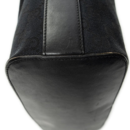 Gucci Zip Hobo Black GG Canvas — view 8