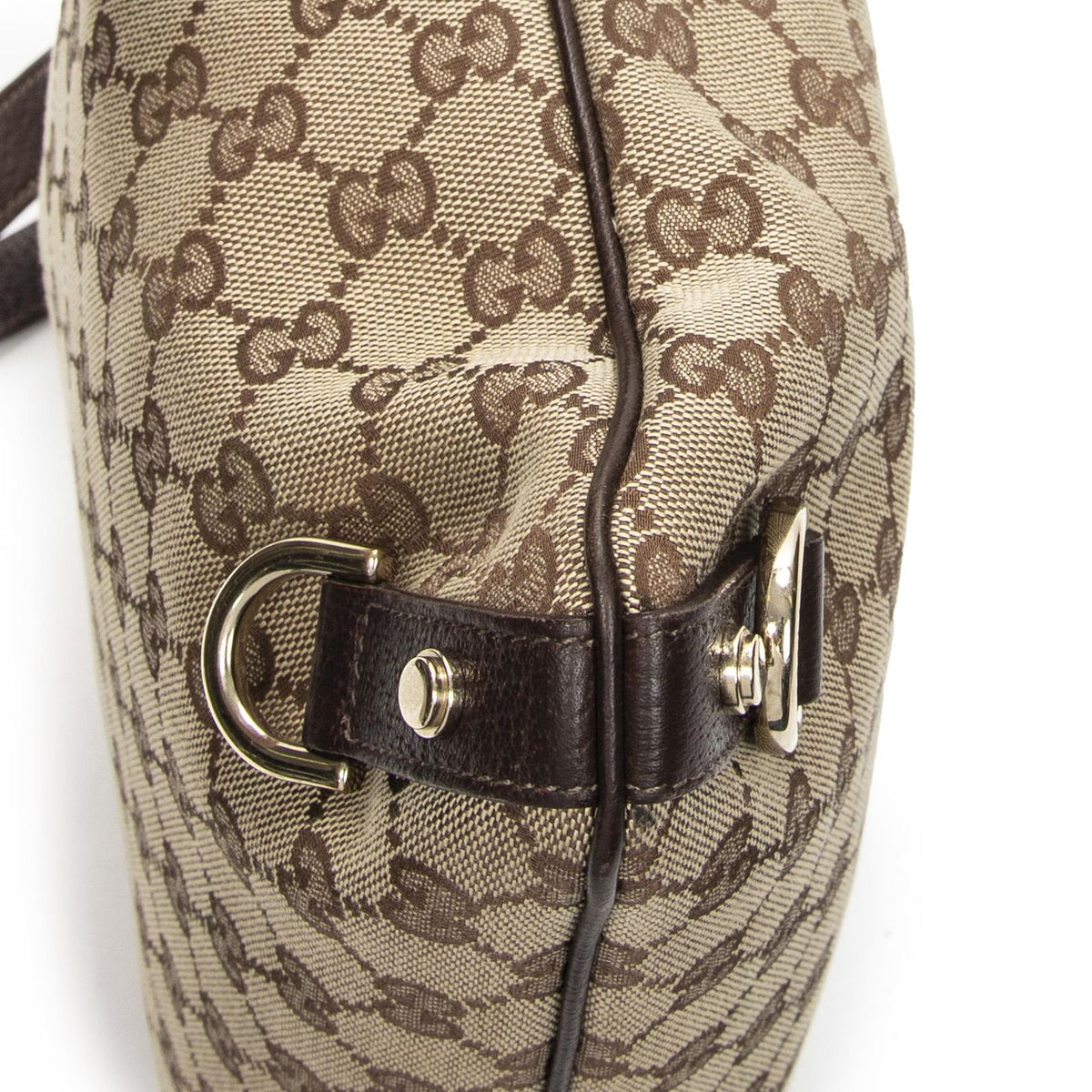 Gucci Abbey Crossbody Brown Beige GG Canvas — view 7