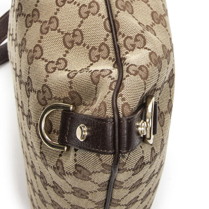 Gucci Abbey Crossbody Brown Beige GG Canvas — view 7