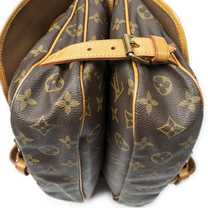 Louis Vuitton Saumur Brown Monogram Canvas Crossbody — view 8