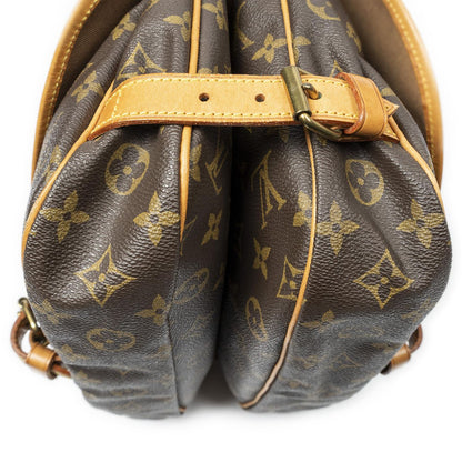 Louis Vuitton Saumur Brown Monogram Canvas Crossbody — view 7